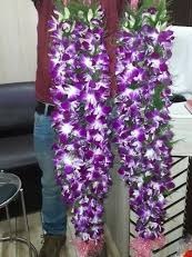 orchid garland